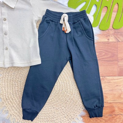 Conj. Camisa de Linho RMD WAR e Calça de Moletom - Areia